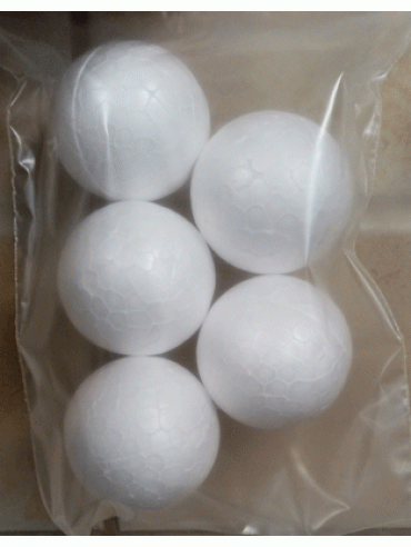 Stiropor kugla 4 set/5